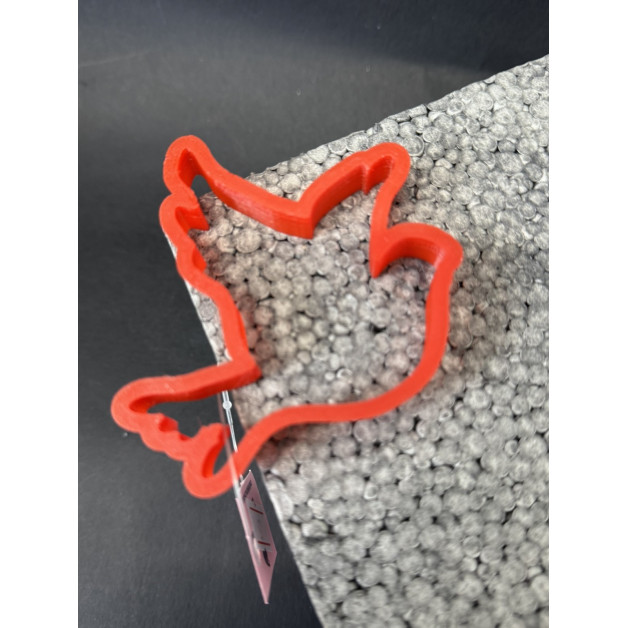 Вирубка голуб 8 см