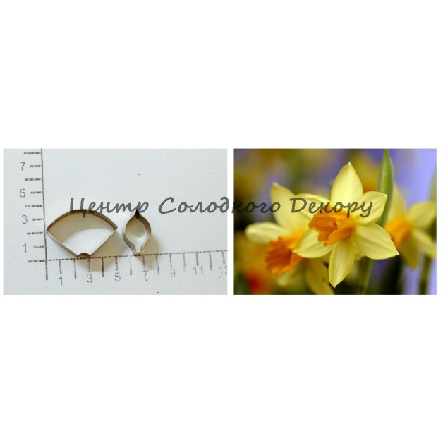 Вирубка метал нарцис пелюски