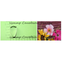 Вирубка метал пелюстка космо, еустома