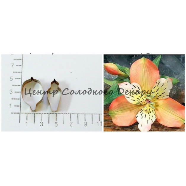 Вирубка метал пелюстки альстроерія