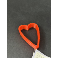 Вирубка серце тільда 6 см , туфелька 4 см