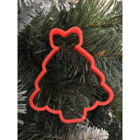 Вирубка ялинка з бантиком