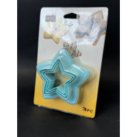 Вирубка зірочка двохстороння