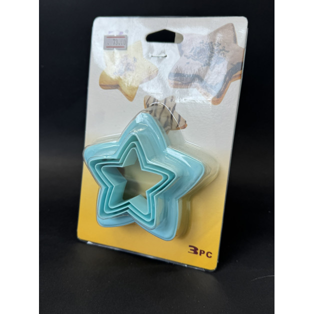 Вирубка зірочка двохстороння