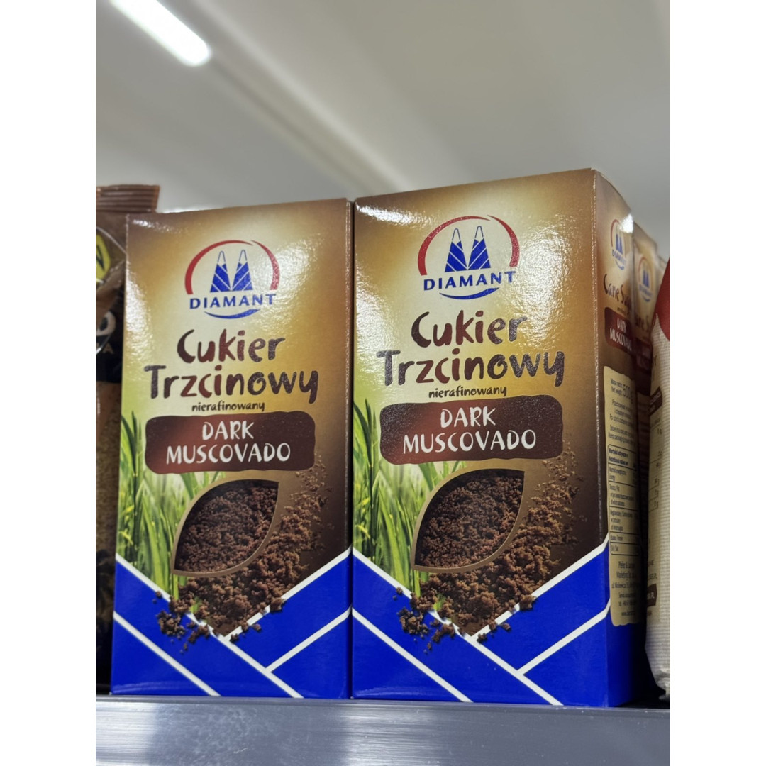 цукор тростинний Мусковадо 0,5 кг