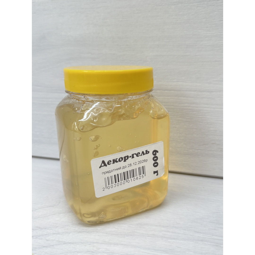 декор гель холодного приготування 600 грам