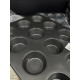 форма для випічки кексів 12 шт метал з паперовими капсулами