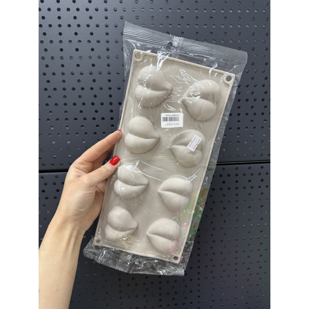 форма для євродесертів HEARTS 8 шт, донатс