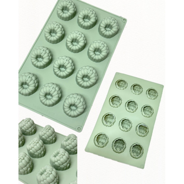 форма для євродесертів Малина 12 шт