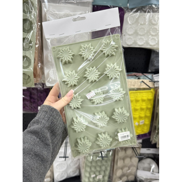 форма для євродесертів Зірочки 12 шт