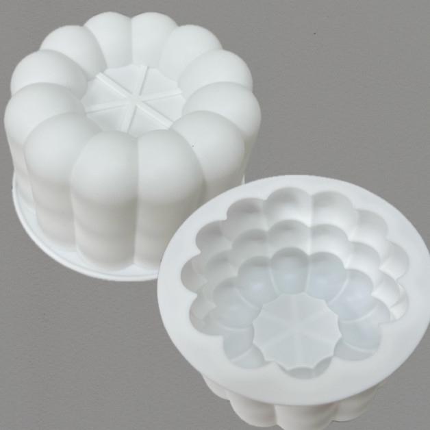 форма для євродесертів бенто кругла бульбашки d11 h7