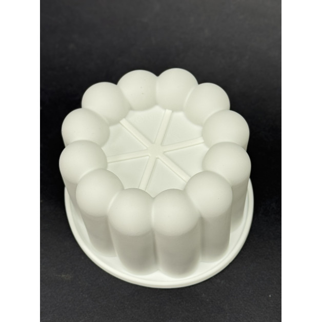 форма для євродесертів бенто кругла d11 h7 v500 мл