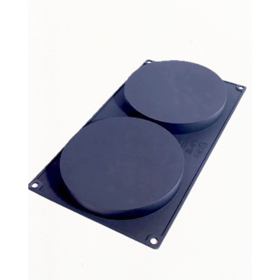 форма для євродесертів круг h3 d14 см 2 шт