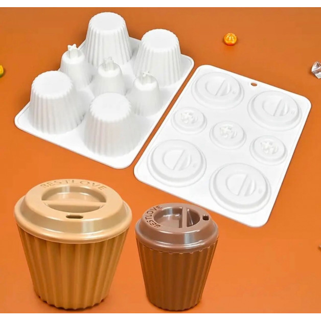 форма для євродесертів стакачик кави