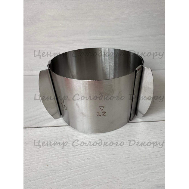 форма розсувна кругла H8,5см 10-16 см