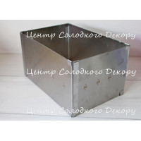 форма розсувна прямокутна H15см 18-30 см 32-50см