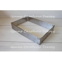 форма розсувна прямокутна H5см 18-30 см 32-50см