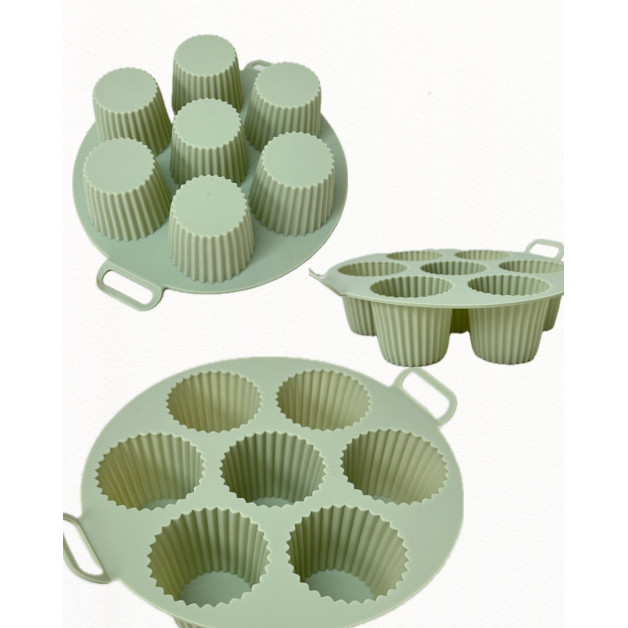 форма силіконова 7 кексів