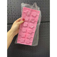 форма силіконова для цукерків-льодяників на паличці квіточка