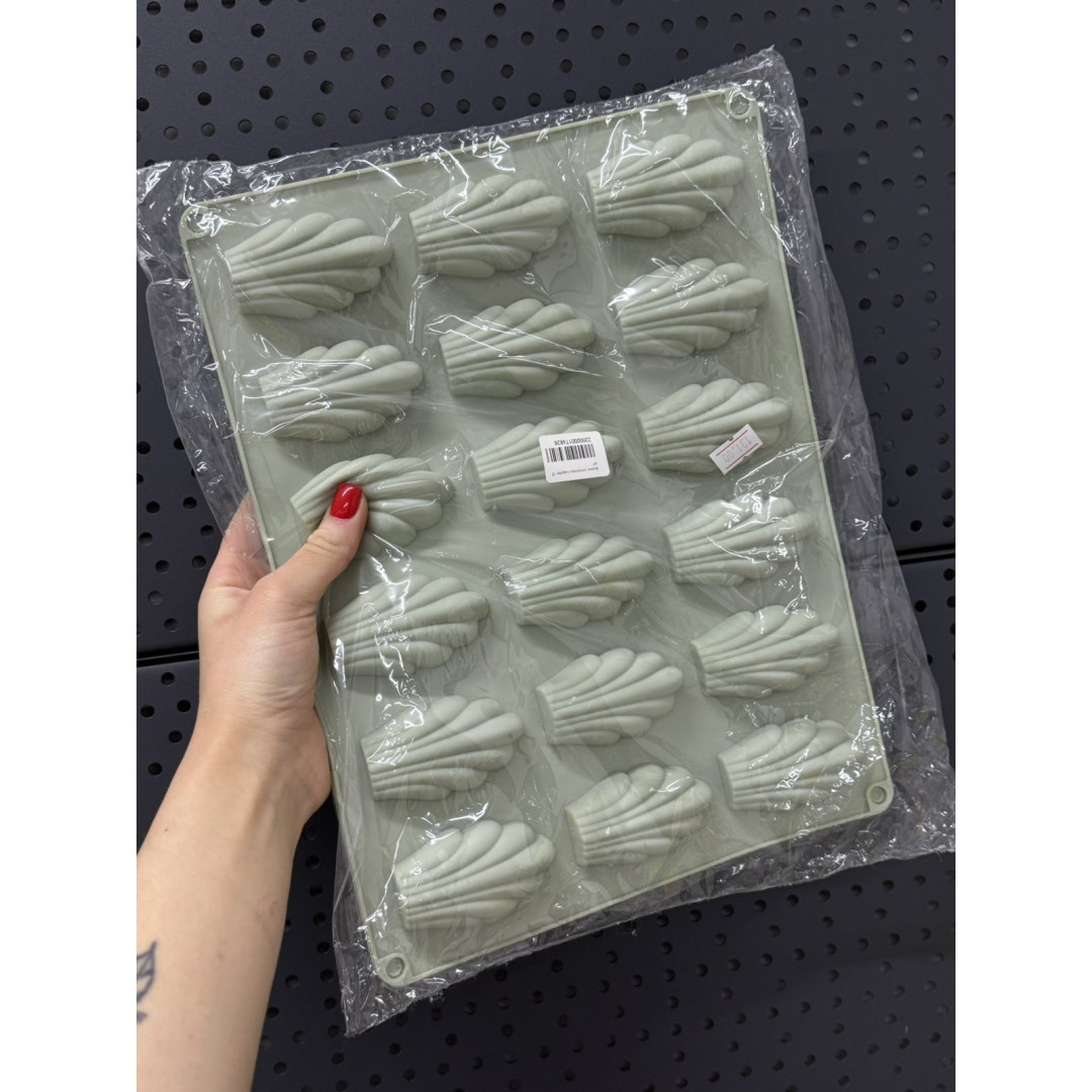 форма силіконова мадлен 18 шт