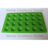 форма силіконова півсфера 3 см. Китай.