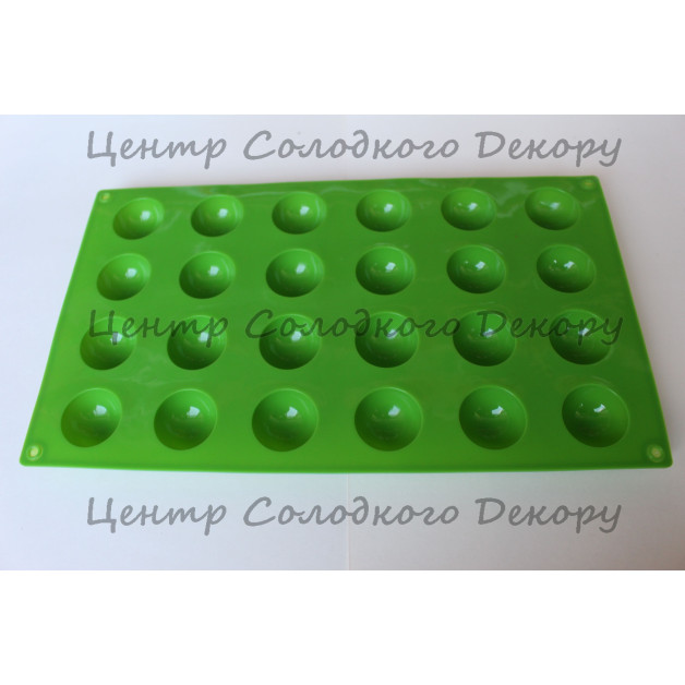 форма силіконова півсфера 3 см. Китай.