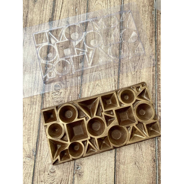 форми для шоколаду Шоколад кубики