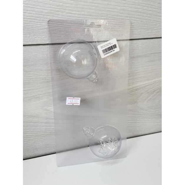 форми для шоколаду Ялинкова іграшка свічка