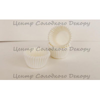 капсули паперові на мінікекси білі 100 штук