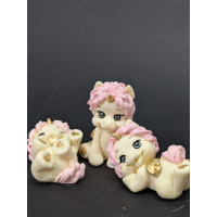 кондитерська прикраса набір три єдинорожки