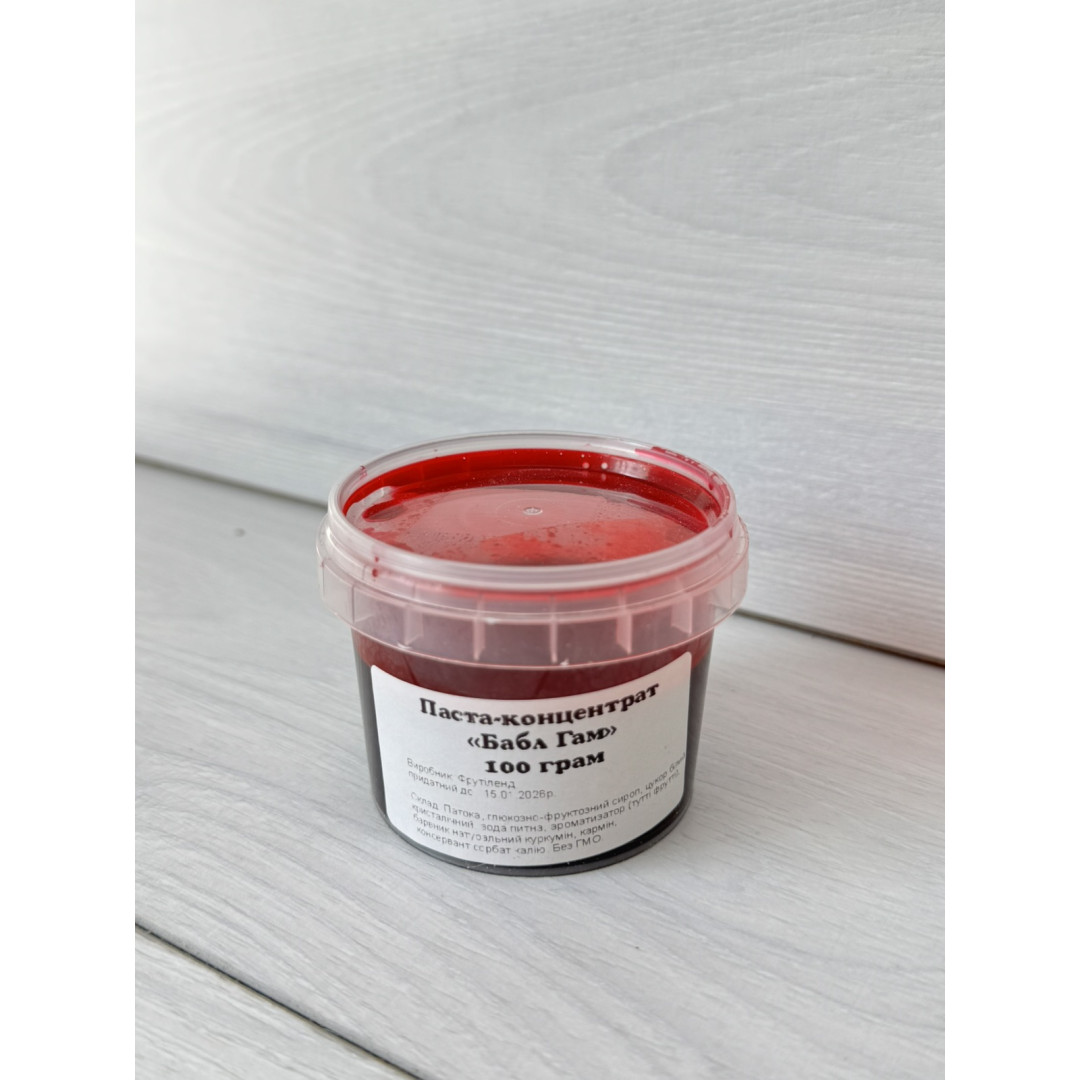 паста " Бабл гам " 100 грам