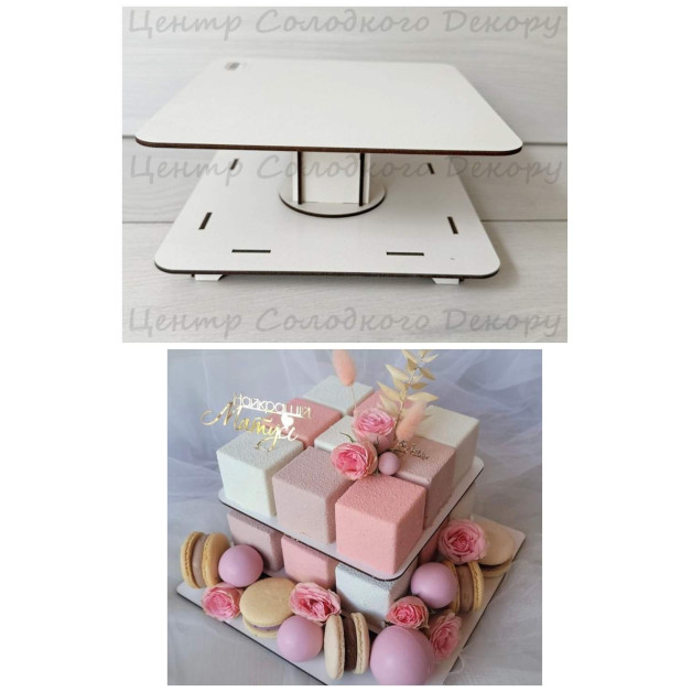 підставка ДВП 2-х повер. кубик рубик