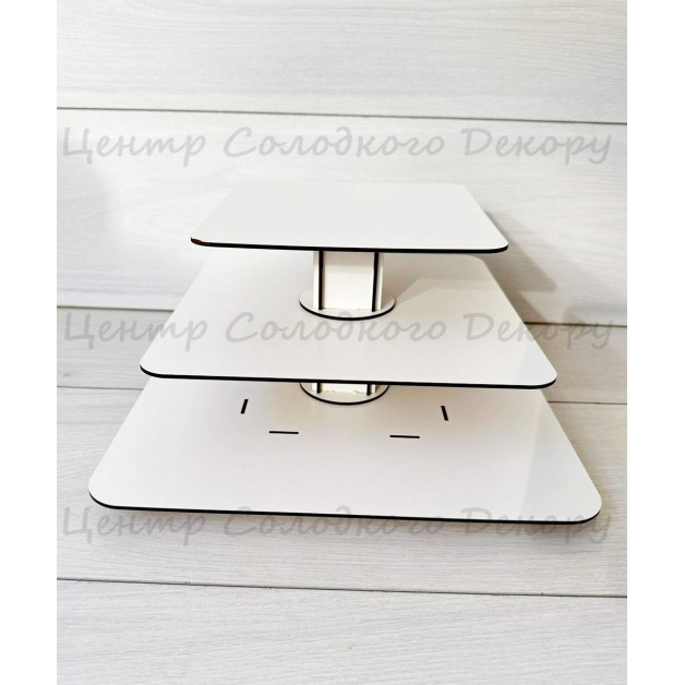 підставка ДВП 3-х повер. кубик рубик