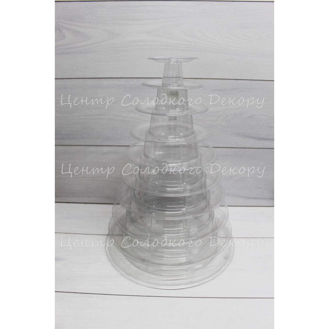 підставка для макаронс 10 ярусів (10-34 см)