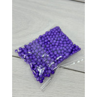 посипка дуті рисові кульки 5-7 мм аметист перламутр. 50 грам