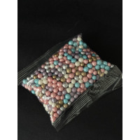 посипка дуті рисові кульки 5 мм мікс перламутр. 50 грам