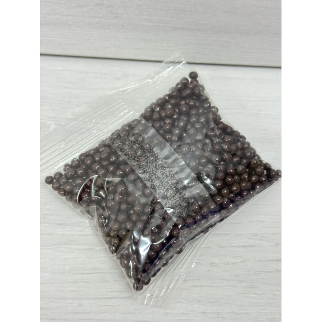 посипка дутий рис глазур чорний шоколад 50 грам