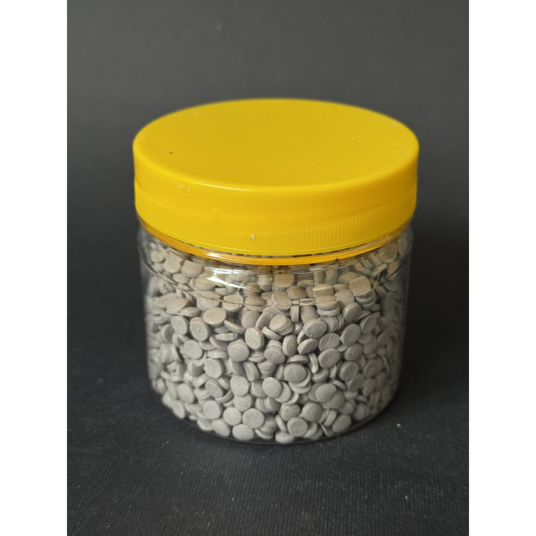 посипка конфеті сіра 100  грам