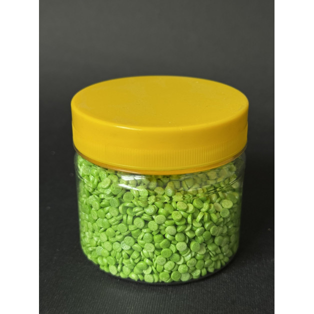 посипка конфеті зелені 100  грам