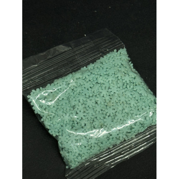 посипка сніжинка світло блакитна 50 грам