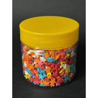 посипка зірочки №2 мікс 100 грам