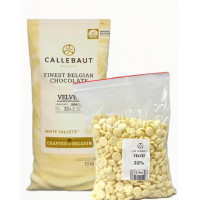 шоколад Callebaut білий VELVET 32% 0.5кг 