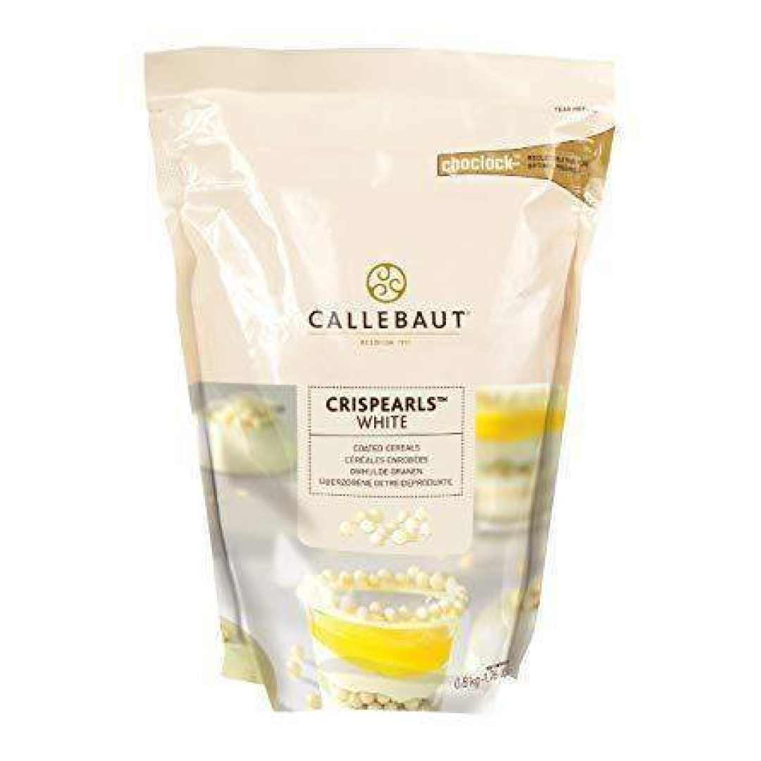 шоколад Callebaut посипка кріспи білий шоколад 50 грам