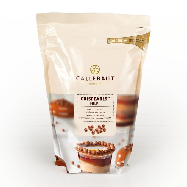 шоколад Callebaut посипка кріспи молочний шоколад 50 грам