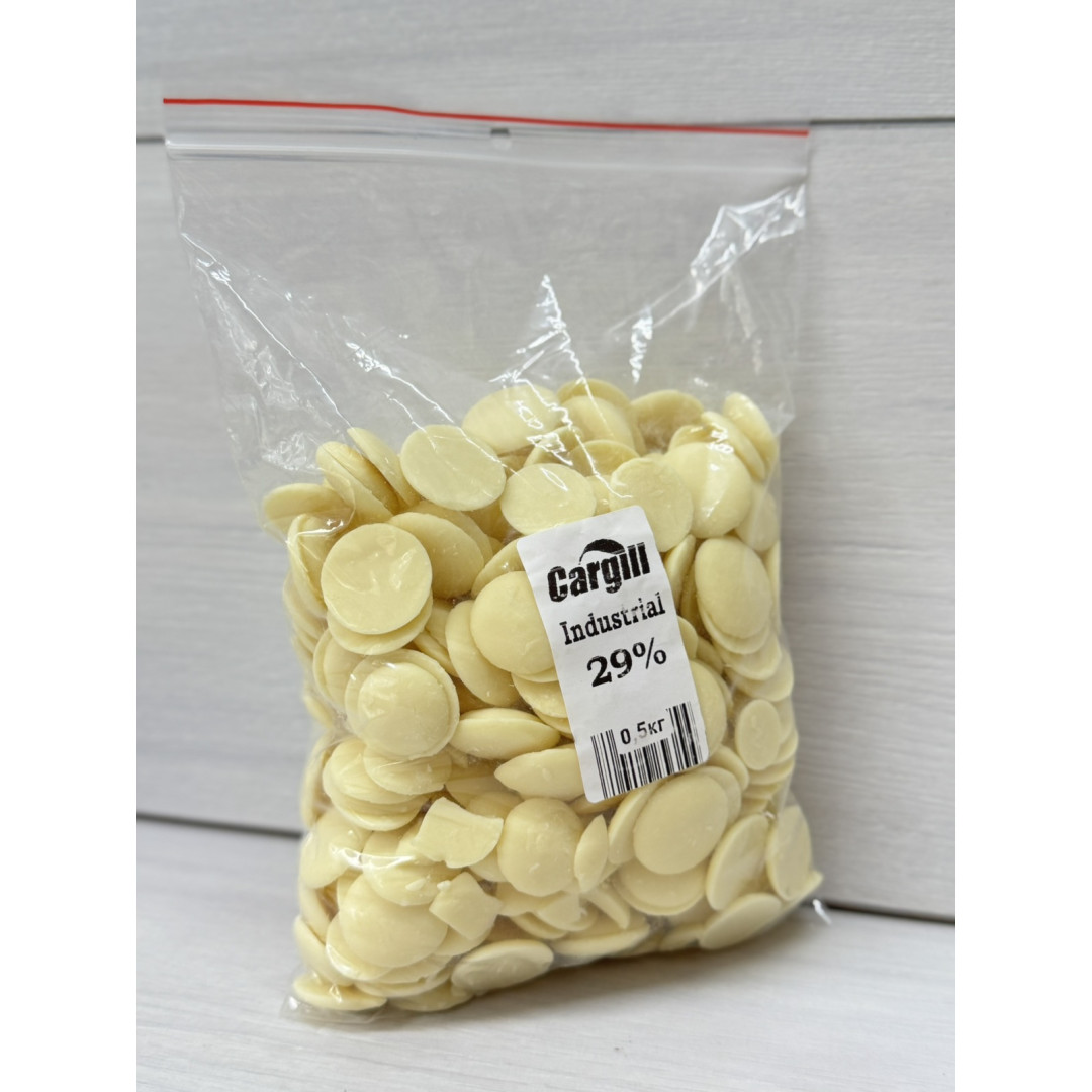 шоколад Cargill білий 29% 0.5 кг