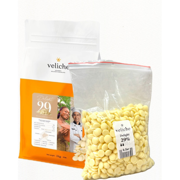 шоколад Veliche білий 29% 0.5 кг