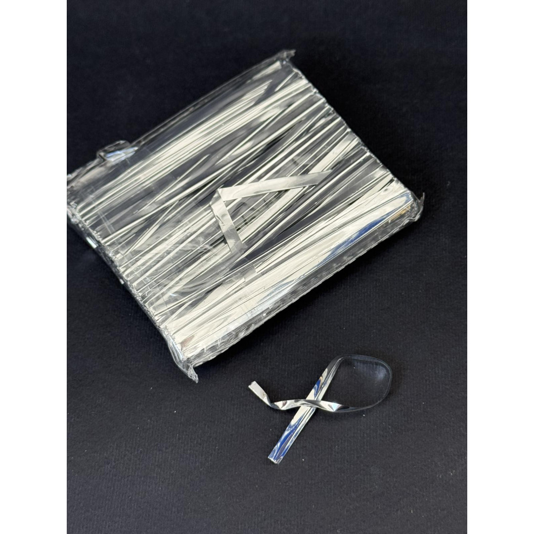 завязка для пакетів 8 см 700 шт