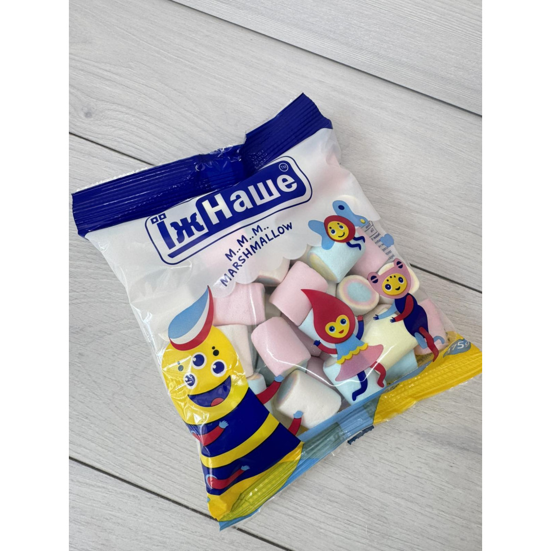 зефір жувальний 175 грам (кольоровий)