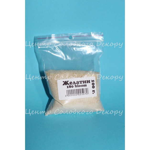 желатин 100 гр 180 блум