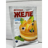 желе апельсин украса